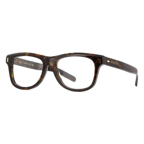 NEW GUCCI GG1526O 006, HAVANA BROWN EYEGLASSES
